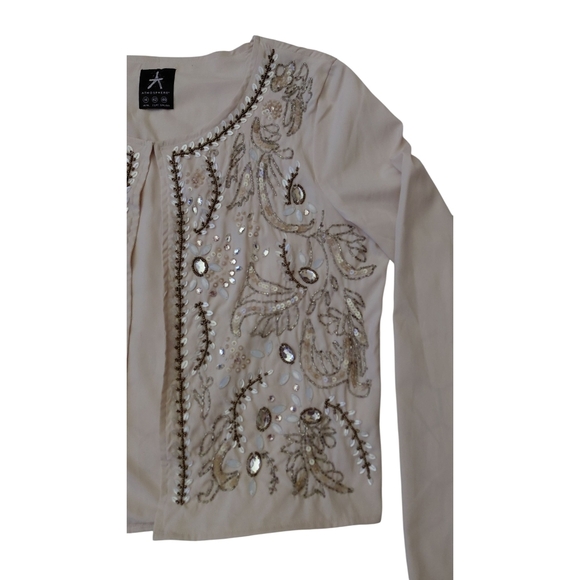 Atmosphere Cream Embellished Jacket - Picture 5 of 12